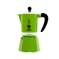 Кофеварка Гейзерная Bialetti Rainbow Green 130 мл