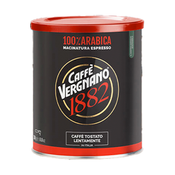 Arabica 100% Espresso • 250 г • Caffe Vergnano • Молотый