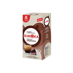 Кофе в капсулах для Nespresso Original Арабика и Робуста Gimoka Cremoso 30 штук в упаковке