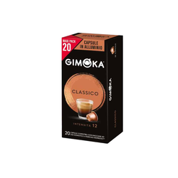 Кофе в капсулах для Nespresso Original Арабика и Робуста Gimoka Classico 20 штук в упаковке