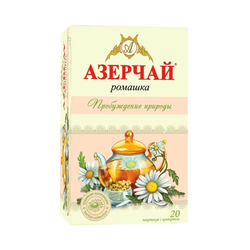 Травяной чай Пробуждение природы с ромашкой • 20 пакетиков • Азерчай