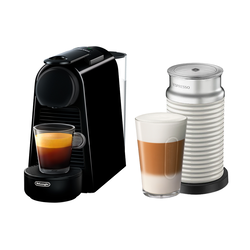Essenza Mini Bold Black & Aeroccino 3 White • Nespresso Original