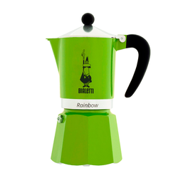 Кофеварка Гейзерная Bialetti Rainbow Green 250 мл