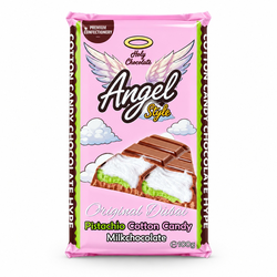 Pistachio Cotton Candy Milk • 100 г • Angel Style • Шоколад молочный