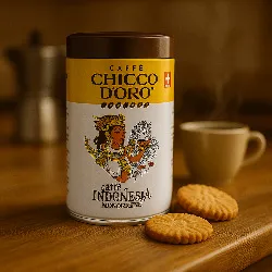 Indonesia Tin • 250 г • Chicco D'oro • Молотый