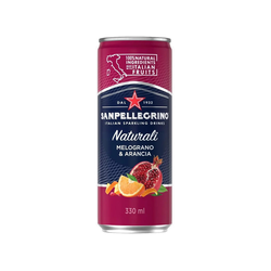 Сладкие газированные напитки San Pellegrino Melograno & Aranciata 330 мл