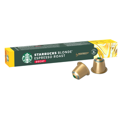 Blonde Decaf • 10 • Starbucks • Nespresso Original