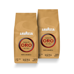Кофе зерновой набор Lavazza Qualita Oro SET 100% Арабика 2 кг