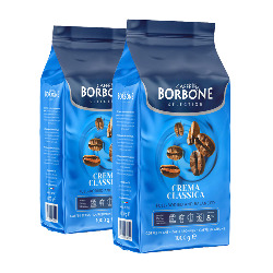 Кофе зерновой Caffe Borbone Crema Classica Арабика и Робуста 2 кг