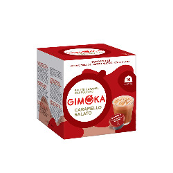 Кофе в капсулах для Dolce Gusto Арабика Gimoka Caramello Salato 16 капсул в упаковке