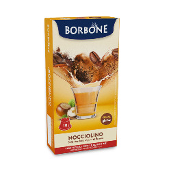 Кофе в капсулах Borbone Nocciolino для Nespresso Original 100% Арабика 10 капсул