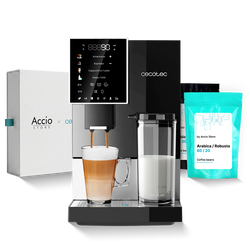 Кофемашина Автоматическая Cecotec Cremmaet Compactccino Black Silver