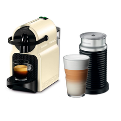 Inissia Creme White & Aeroccino 3 • Nespresso Original