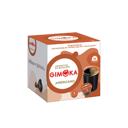 Кофе в капсулах для Dolce Gusto Арабика Gimoka Americano 16 штук в упаковке