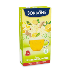 Ginger and Lemon Tea • 10 • Caffe Borbone • Nespresso Original
