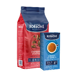 Кофе Caffe Borbone Espresso MIX Арабика и Робуста 1 кг+