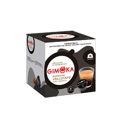 Кофе в капсулах для Dolce Gusto Арабика Gimoka Espresso Vellutato 16 штук в упаковке