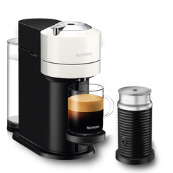 Next White & Aeroccino 3 • Nespresso Vertuo