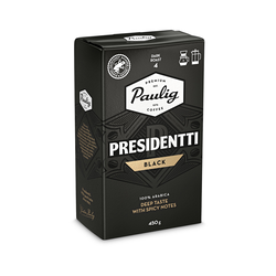 Presidentti Black Label • 450 г • Paulig • Молотый