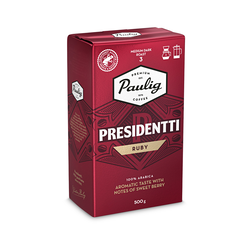 Presidentti Ruby • 500 г • Paulig • Молотый