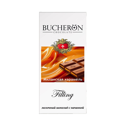 Шоколад молочный Bucheron Миланская карамель 85 г
