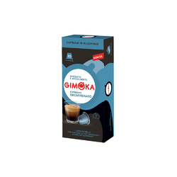 Кофе в капсулах для Nespresso Original Арабика Gimoka Decaffeinato 10 штук в упаковке